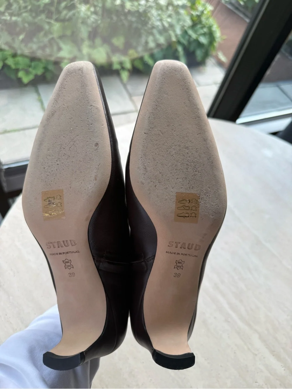 Staud Wally Ankle Espresso Brown 39 WORN ONCE